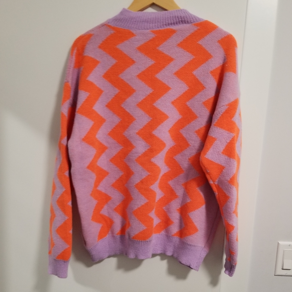 Colorful Pattern Sweater - Picture 2 of 3